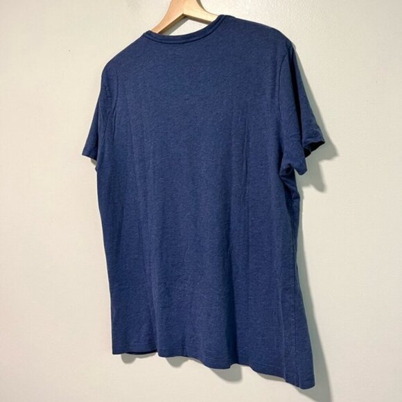 Banana Republic Men’s Soft-Wash Tee Size L Blue Crewneck T-Shirt 100% Cotton - Picture 4 of 11